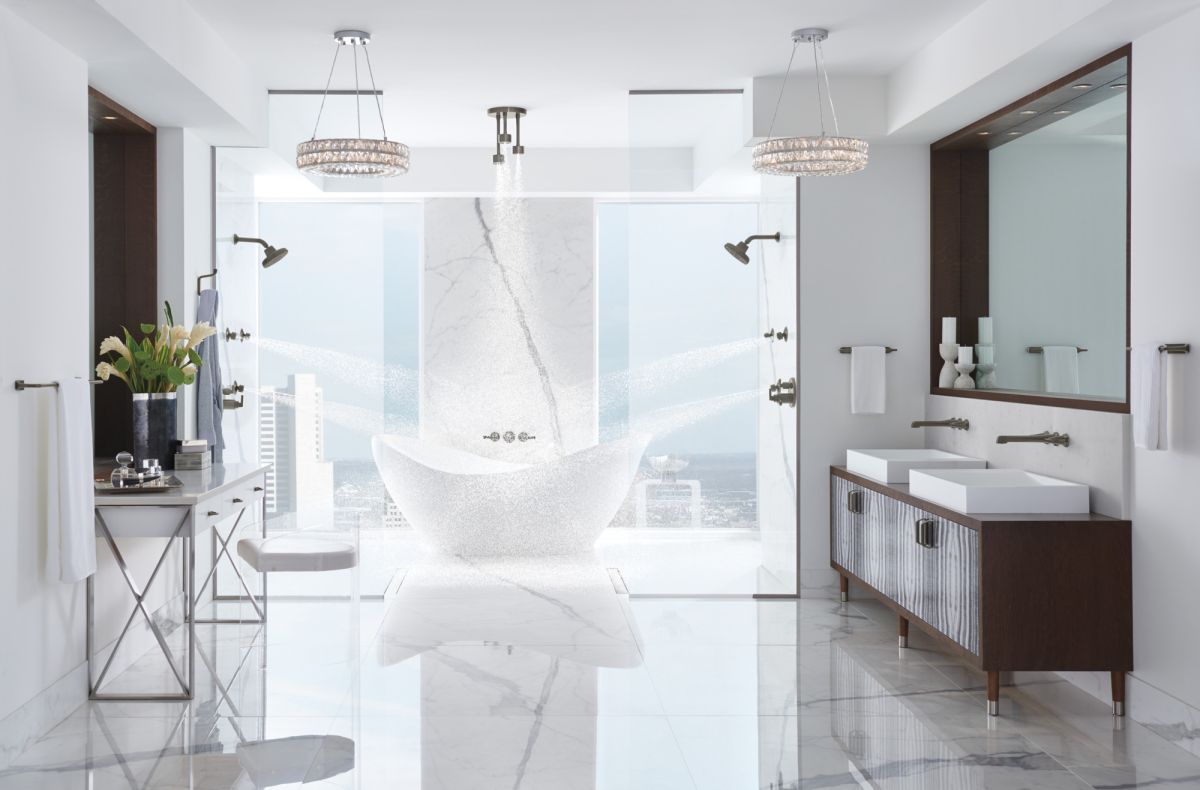BRIZO Levoir 12" Towel Bar — Luxe Steel
