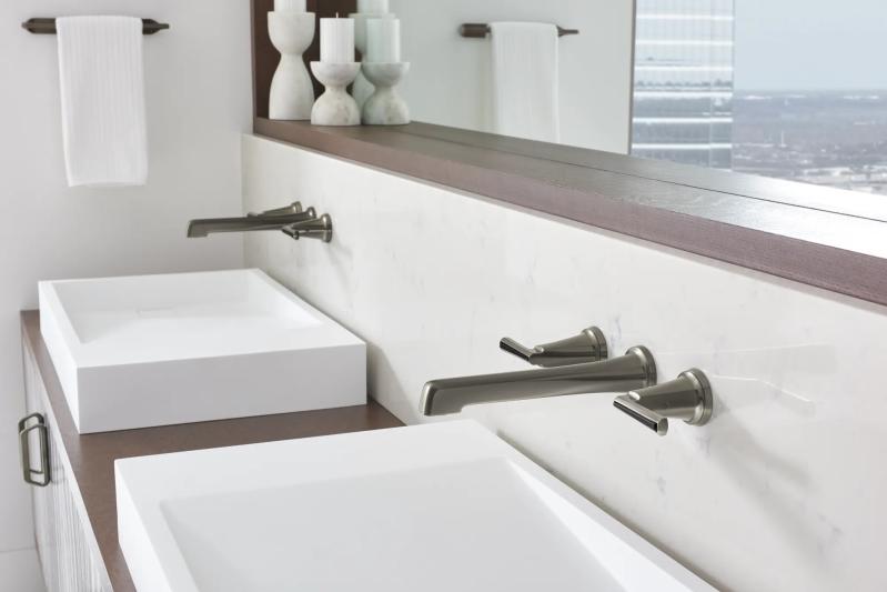 BRIZO Levoir 12" Towel Bar — Luxe Steel