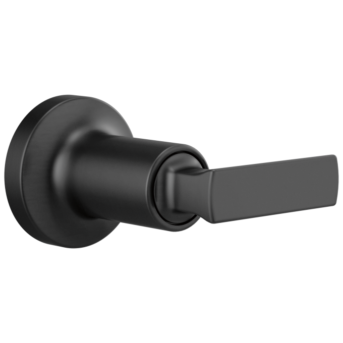 BRIZO Kintsu Sensori Volume Control with Lever Handle — Matte Black