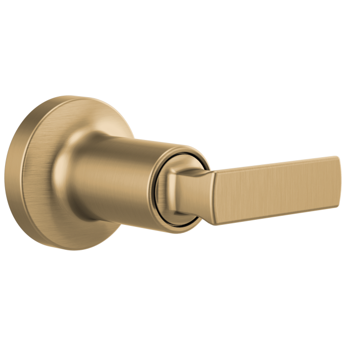 BRIZO Kintsu Sensori Volume Control Trim with Lever Handle — Luxe Gold