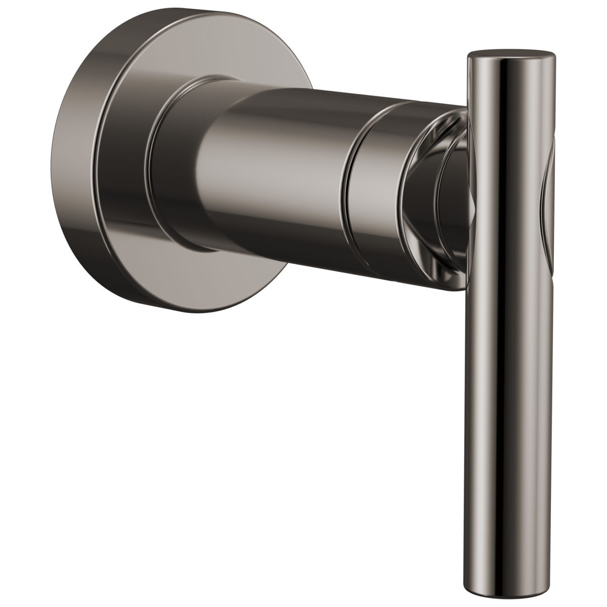 BRIZO Roccesco Sensori Volume Control Trim with Lever Handle — Brilliance Black Onyx