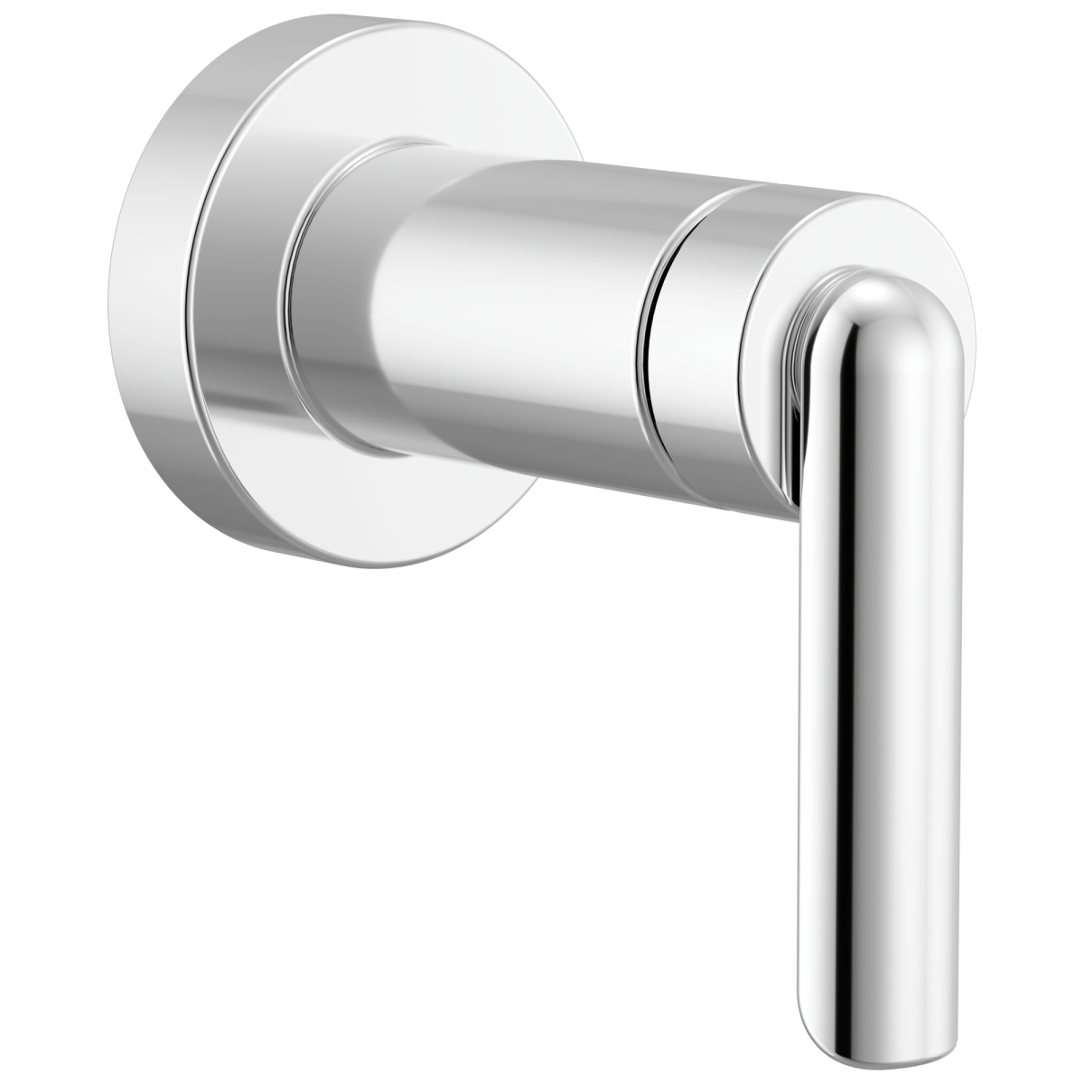 BRIZO Roccesco Sensori Volume Control Trim with Bent Lever Handle — Chrome