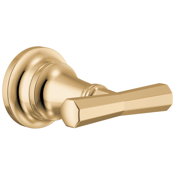 BRIZO Beauclere Sensori Volume Control Trim with Cross Handle — Polished Gold