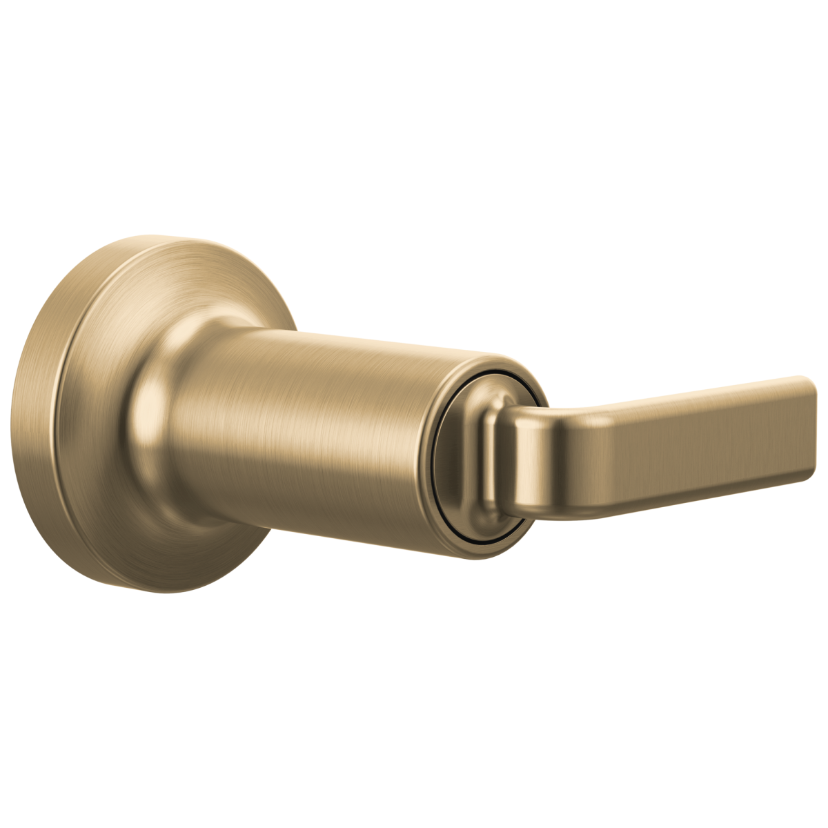 BRIZO Allaria Sensori Volume Control Trim with Twist Lever Handle — Luxe Gold