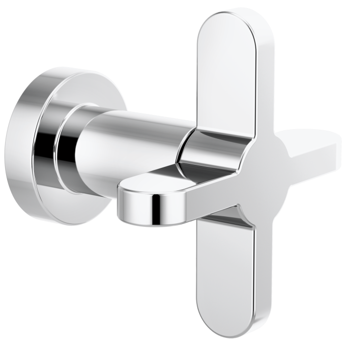 BRIZO Odin Sensori Volume Control with Cross Handle — Chrome