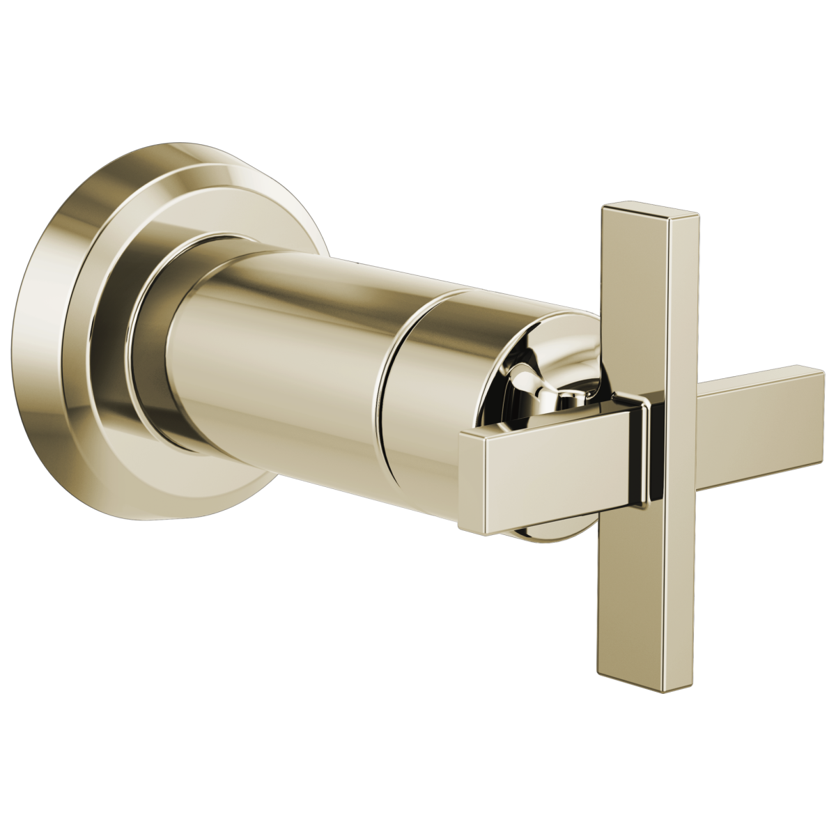 BRIZO Levoir Sensori Volume Control Trim Cross — Polished Nickel