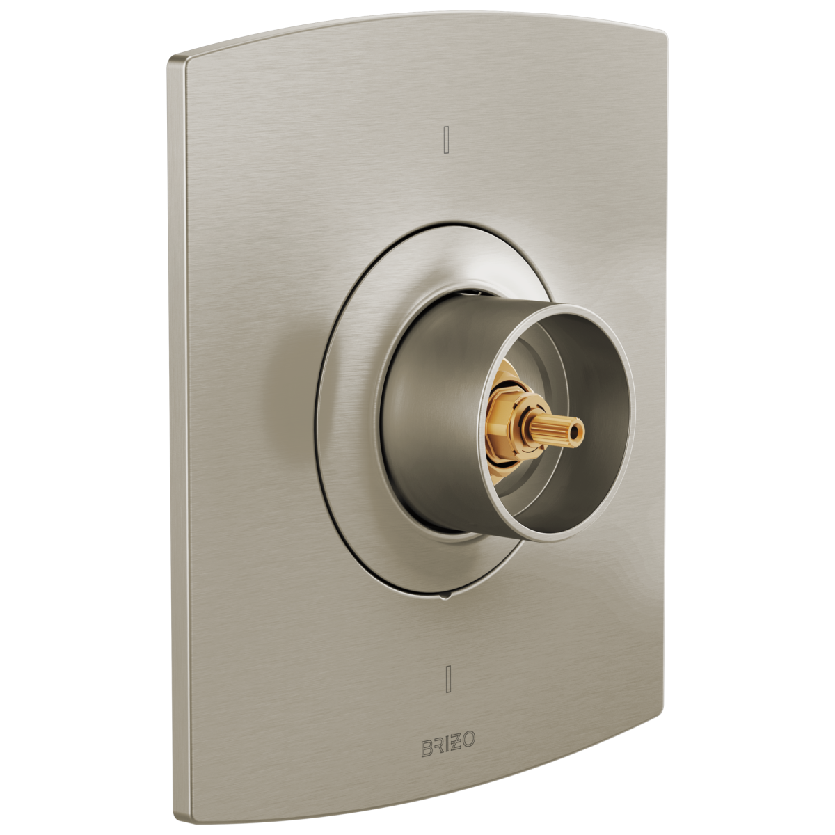 BRIZO Kintsu Sensori Thermostatic Valve Trim - Less Handle — Luxe Nickel