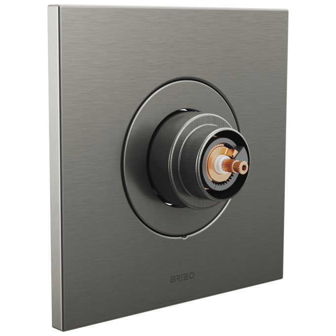 BRIZO Frank Lloyd Wright Sensori Thermostatic Valve Trim - Less Handle — Luxe Steel