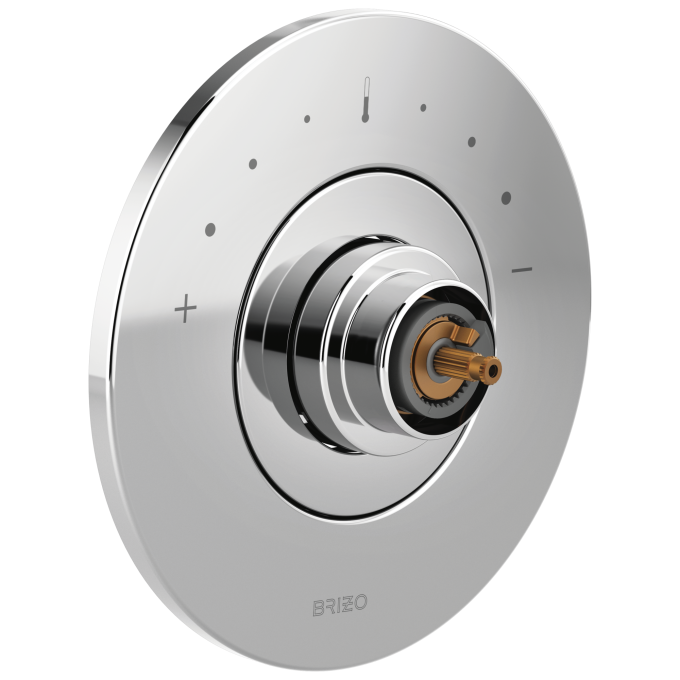 BRIZO Litze Sensori Thermostatic Valve Trim - Less Handle — Chrome