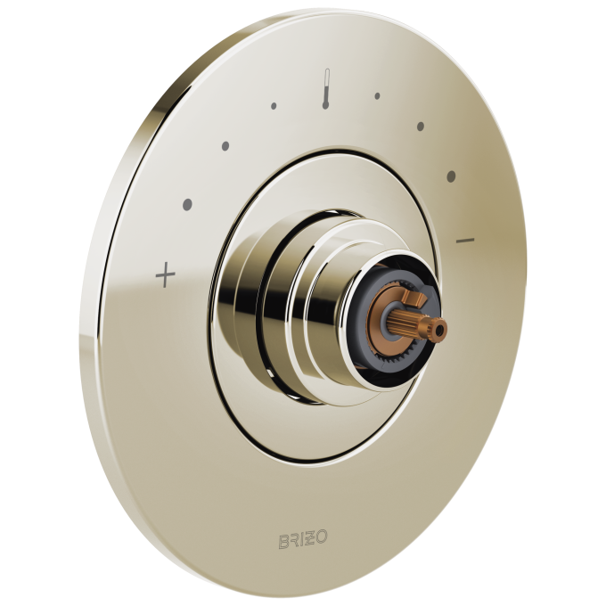 BRIZO Litze Sensori Thermostatic Valve Trim - Less Handle — Polished Nickel