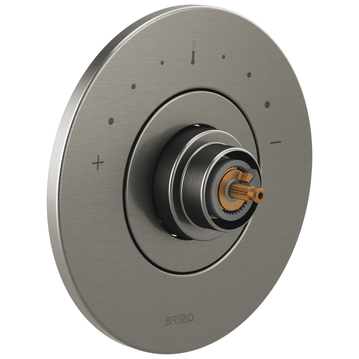 BRIZO Litze Sensori Thermostatic Valve Trim - Less Handle — Luxe Steel