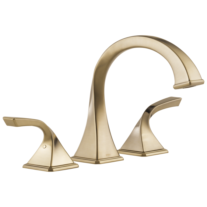 BRIZO Virage Roman Tub Faucet — Luxe Gold