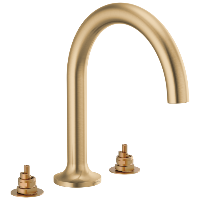 BRIZO Odin Roman Tub Faucet - Less Handles — Luxe Gold