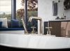BRIZO Litze Roman Tub Faucet T-Lever Handle Kit — Polished Nickel