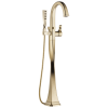 BRIZO Virage Single-Handle Freestanding Tub Filler — Luxe Gold