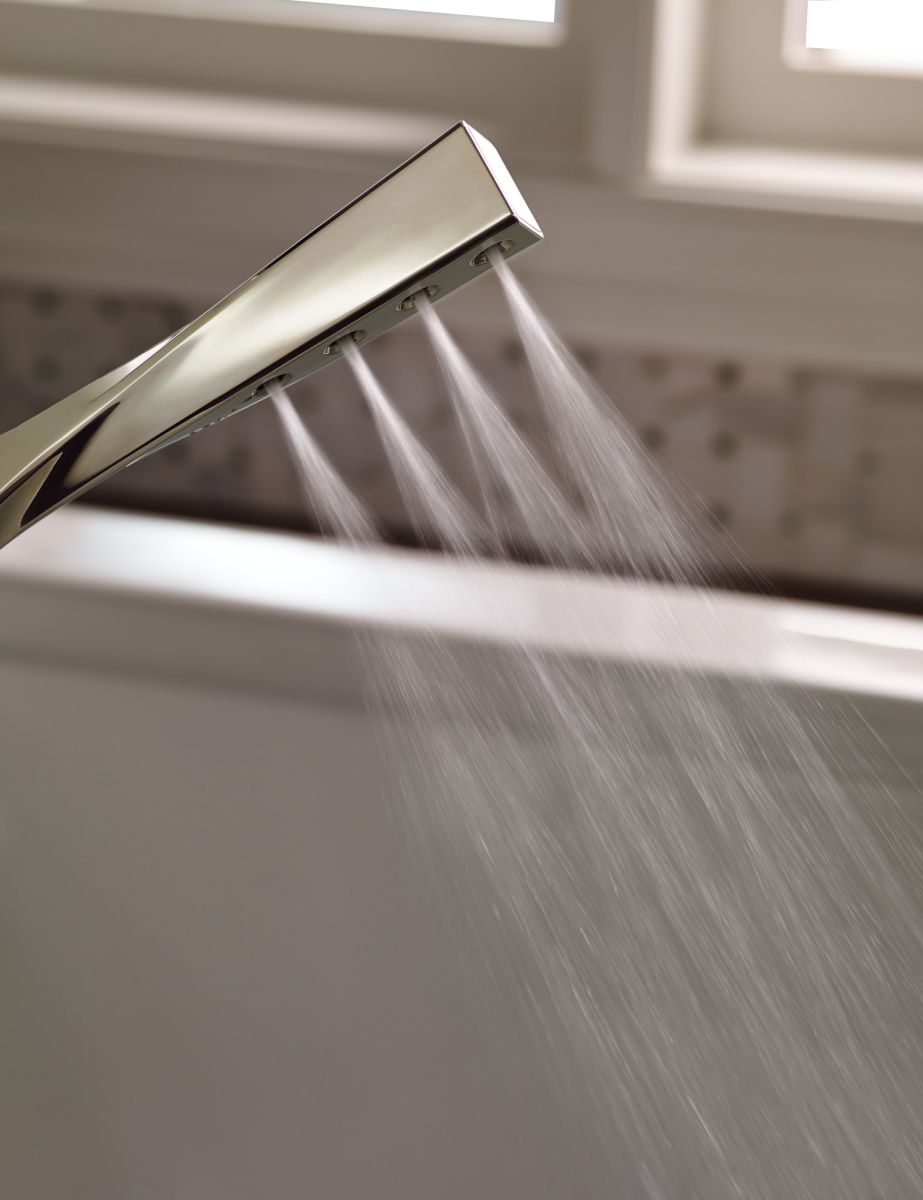 BRIZO Virage Single-Handle Freestanding Tub Filler — Polished Nickel