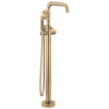 BRIZO Litze Single-Handle Freestanding Tub Filler - Less Handle — Luxe Gold