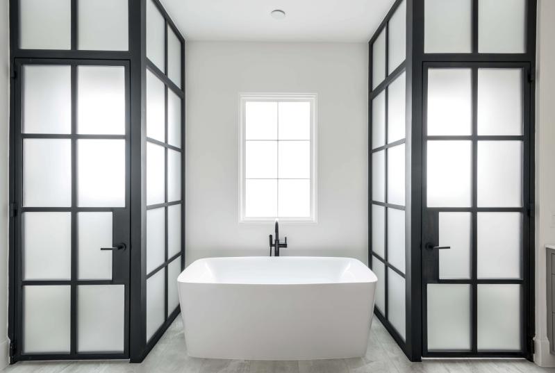 BRIZO Jason Wu for BRIZO Single-Handle Freestanding Tub Filler — Matte Black