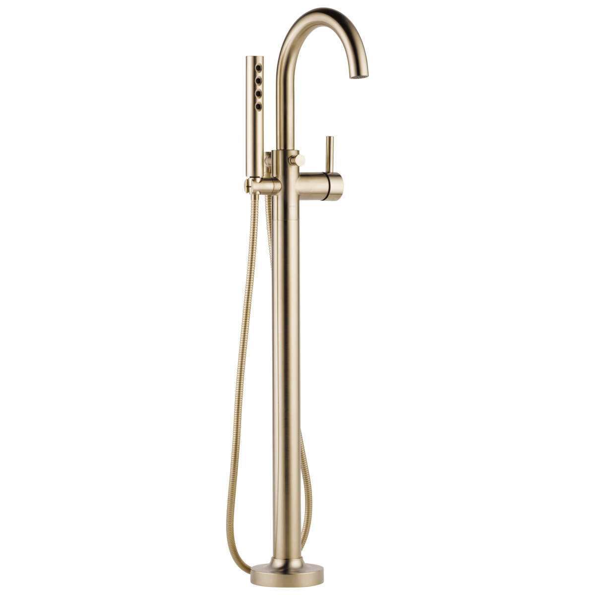 BRIZO Odin Single-Handle Freestanding Tub Filler — Luxe Gold