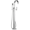 BRIZO Siderna Single-Handle Freestanding Tub Filler — Chrome