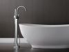 BRIZO Siderna Single-Handle Freestanding Tub Filler — Chrome