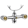 BRIZO Traditional Two-Handle Freestanding Tub Filler Body Assembly Trim - Less Handles — Chrome