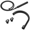 BRIZO Roccesco Two-Handle Tub Filler Trim Kit with Knob Handles — Matte Black