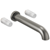BRIZO Litze Two-Handle Wall Mount Tub Filler - Less Handles — Luxe Steel