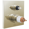 BRIZO Frank Lloyd Wright TempAssure Thermostatic Valve with 6-Function Integrated Diverter Trim - Less Handles — Polished Nickel