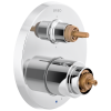 BRIZO Odin Pressure Balance Valve with Integrated 6-Function Diverter Trim - Less Handles — Chrome