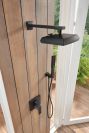BRIZO Vettis 13" Shower Arm And Flange — Matte Black