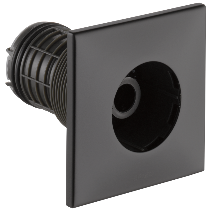 BRIZO Essential Shower Hydrachoice Max Square Body Spray Trim — Matte Black