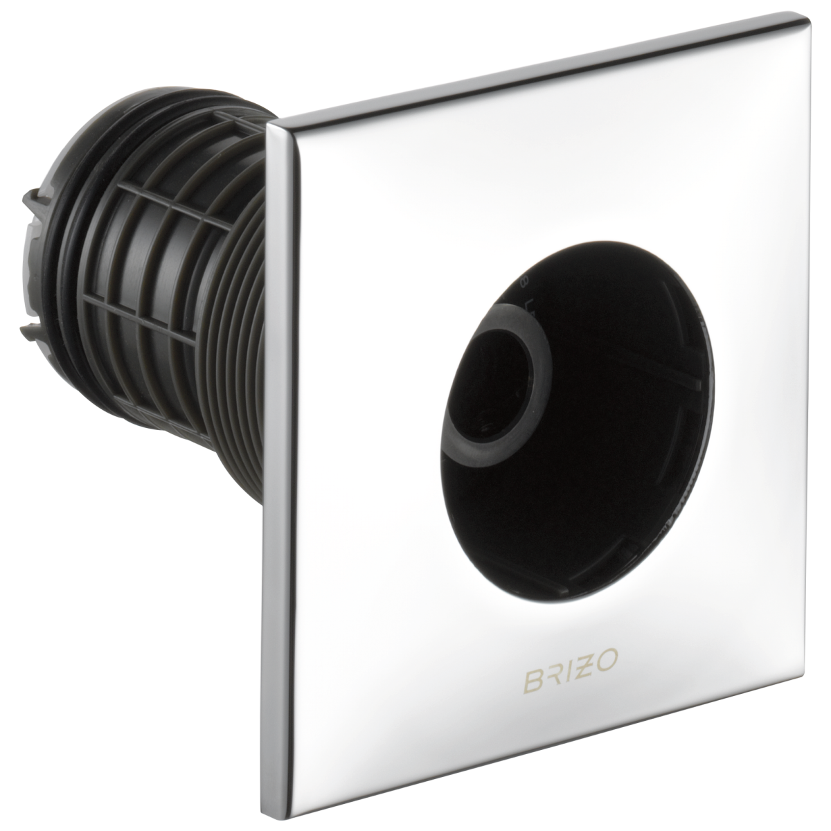 BRIZO Essential Shower Hydrachoice Max Square Body Spray Trim — Chrome