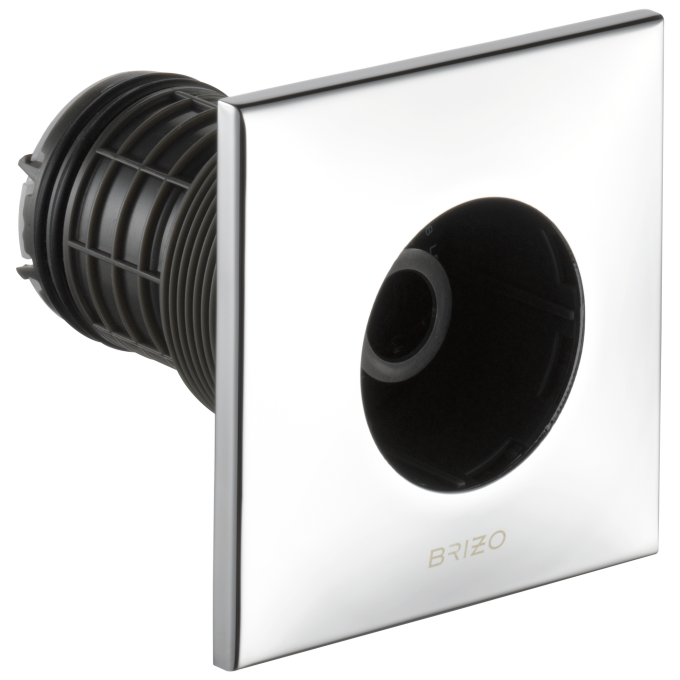 BRIZO Essential Shower Hydrachoice Max Square Body Spray Trim — Chrome
