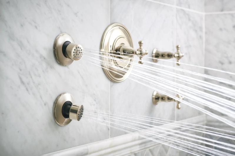 BRIZO Essential Shower Hydrachoice Max Round Body Spray Trim — Polished Nickel