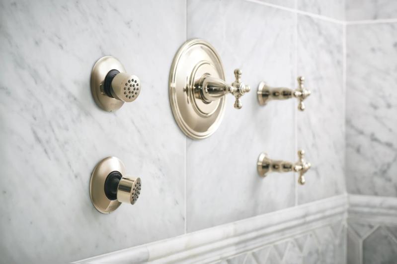 BRIZO Essential Shower Hydrachoice Max Round Body Spray Trim — Polished Nickel