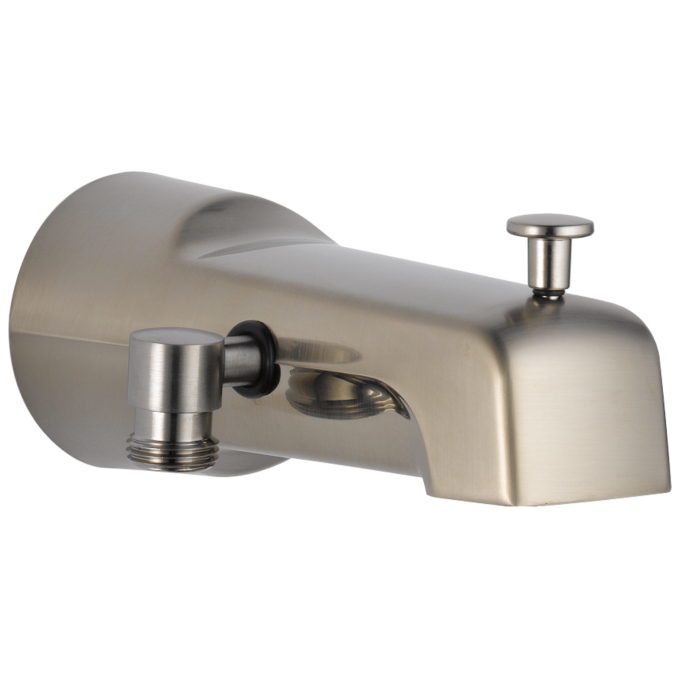 DELTA Universal Showering Components Diverter Tub Spout - Handshower — Stainless