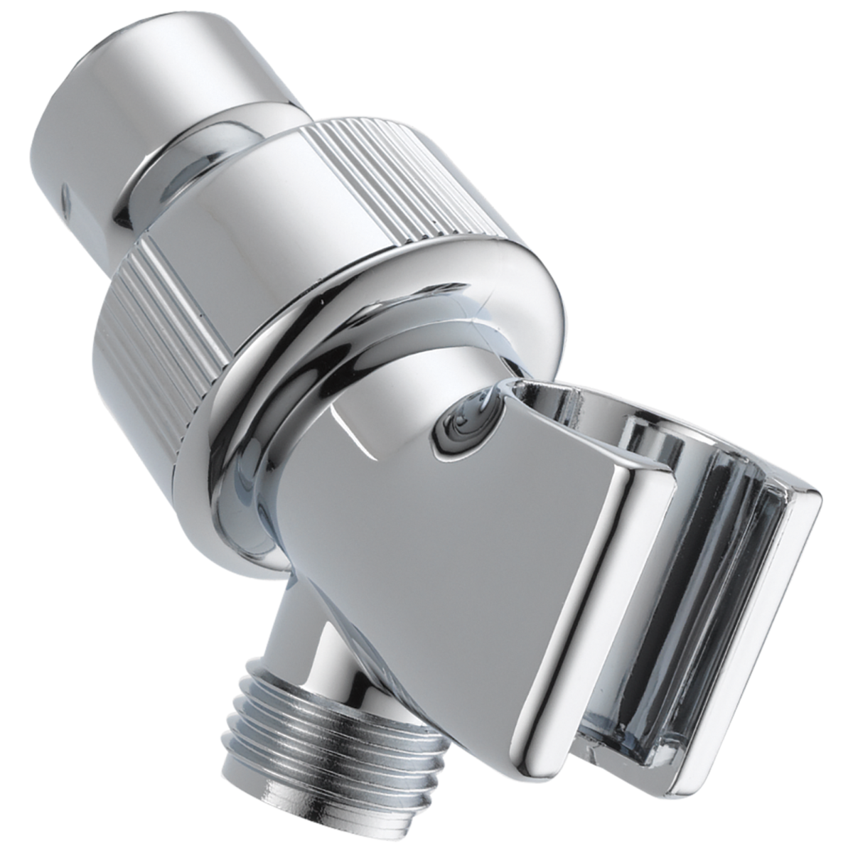 DELTA Universal Showering Components Adjustable Shower Arm Mount for Hand Shower — Chrome