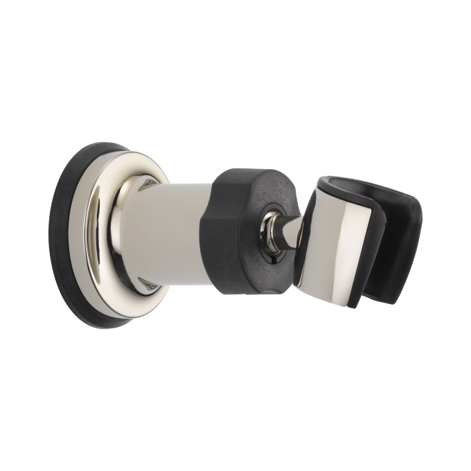 DELTA Universal Showering Components Adjustable Wall Mount for Hand Shower — Polished Nickel