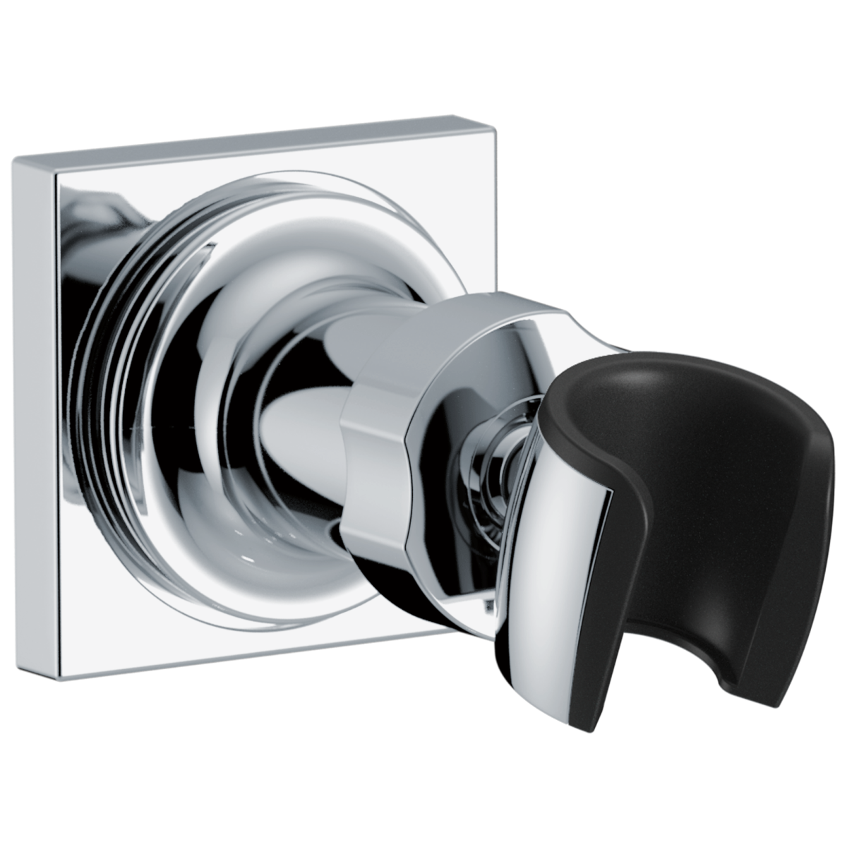 DELTA Universal Showering Components Adjustable Wall Mount for Hand Shower — Lumicoat® Chrome