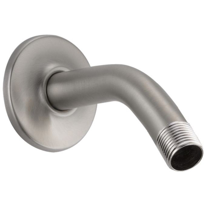 DELTA Universal Showering Components Wall Mount Shower Arm & Flange — Stainless