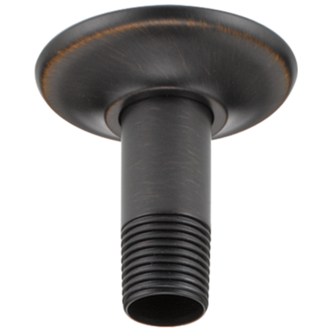 DELTA Universal Showering Components 3" Ceiling Mount Shower Arm and Flange — Venetian Bronze
