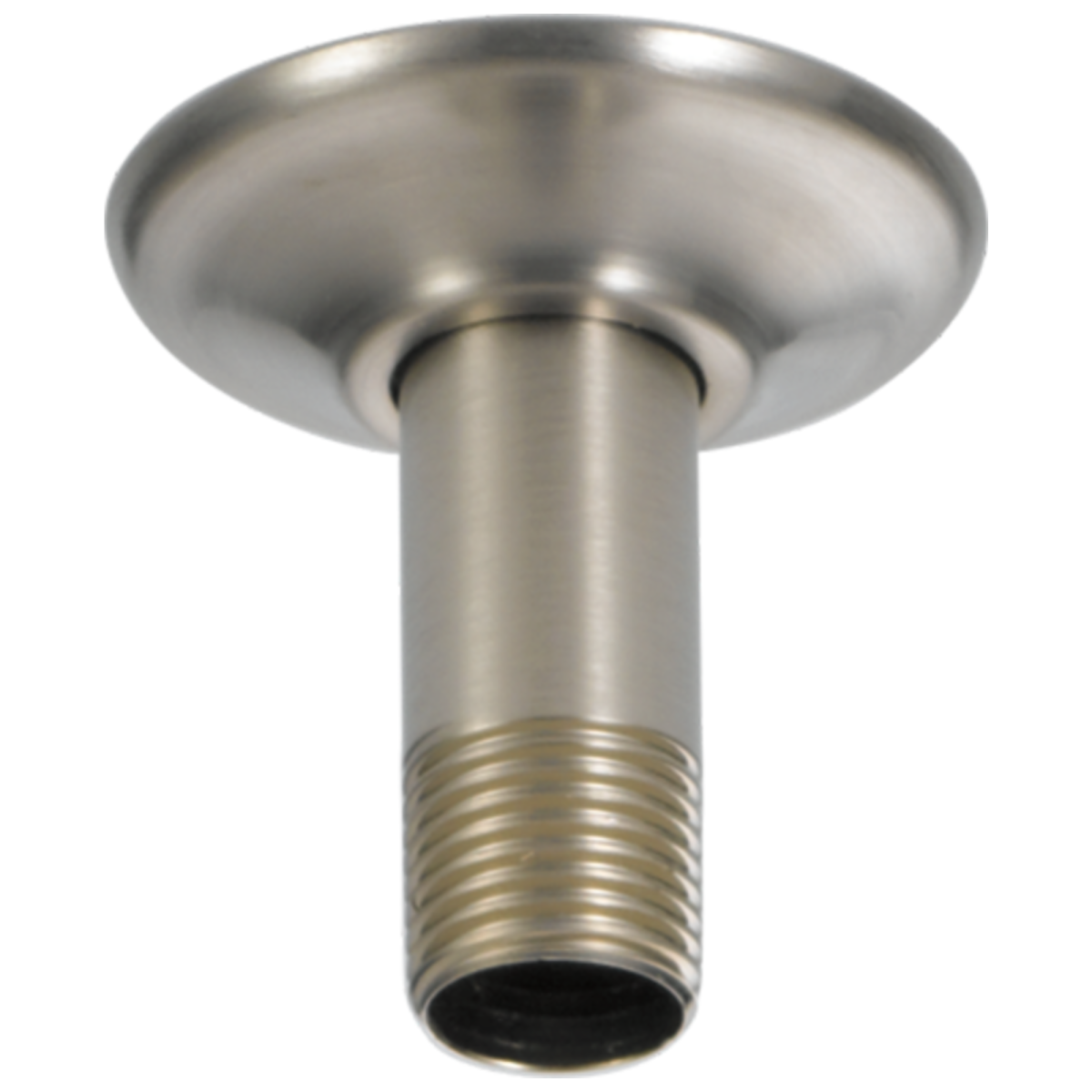 DELTA Universal Showering Components 3" Ceiling Mount Shower Arm and Flange — Stainless