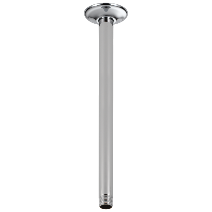 DELTA Universal Showering Components Shower Arm & Flange 14" Ceiling Mount — Chrome
