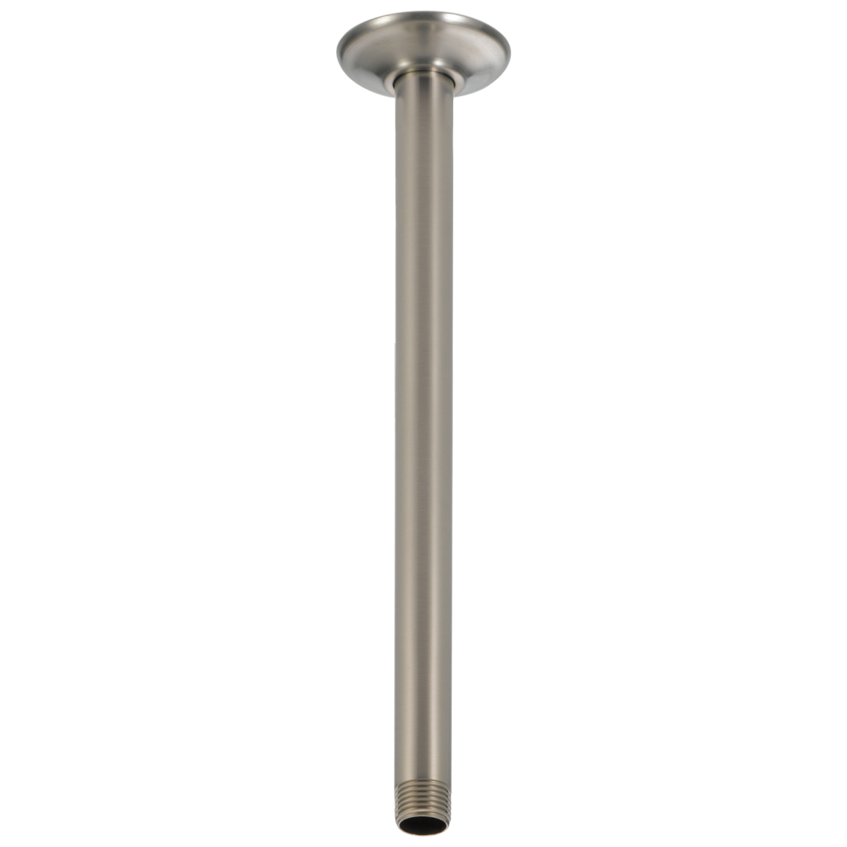 DELTA Universal Showering Components Shower Arm & Flange 14" Ceiling Mount — Stainless