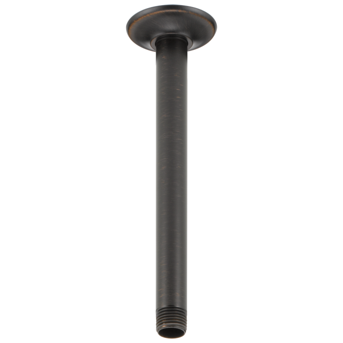 DELTA Universal Showering Components 10" Ceiling Mount Shower Arm and Flange — Venetian Bronze
