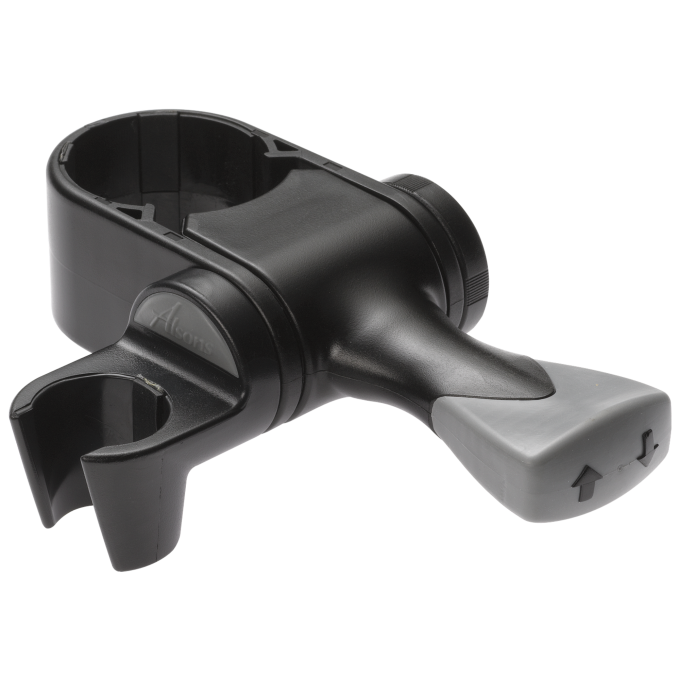 DELTA Universal Showering Components ADA Grab Bar Hand Shower Mount — Black