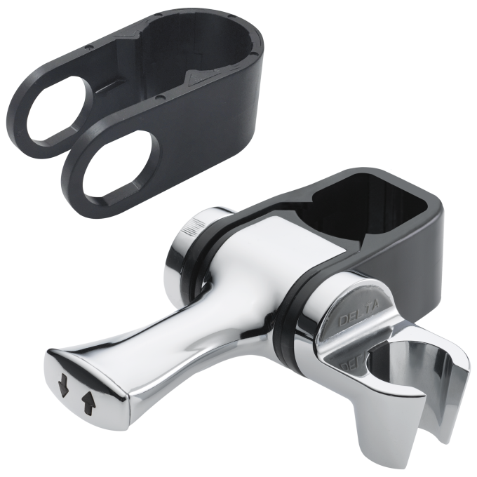 DELTA Universal Showering Components ADA Grab Bar Hand Shower Mount — Chrome