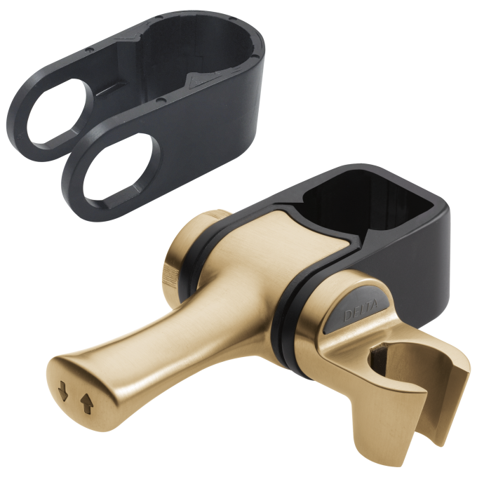 DELTA Universal Showering Components ADA Grab Bar Hand Shower Mount — Champagne Bronze