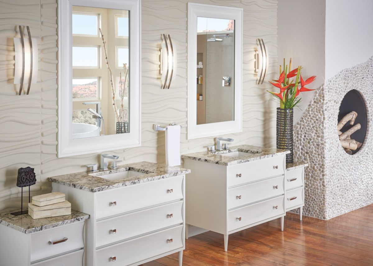BRIZO Vettis Double Robe Hook — Chrome